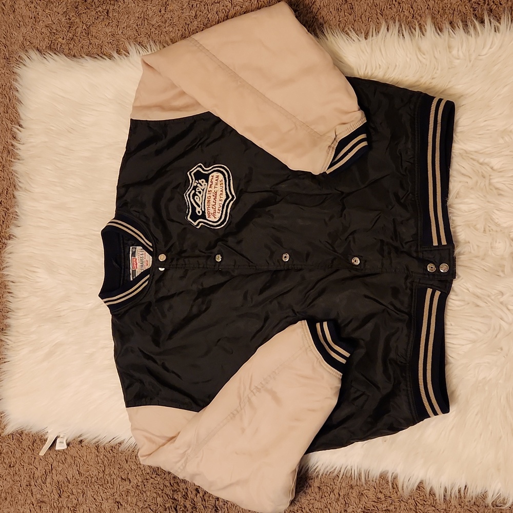 LEVI'S LEVI STRAUSS & CO VARSITY JACKET SIZE LARGE